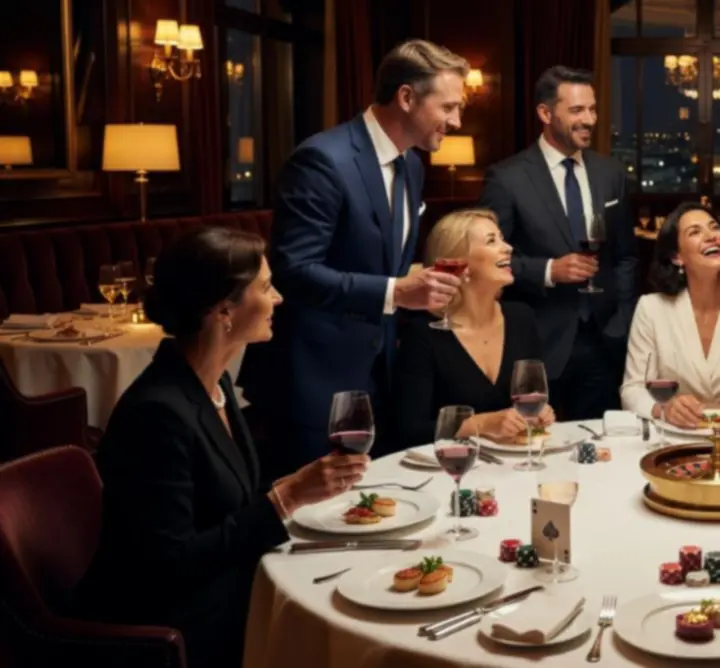 Soirée d'entreprise élégante dans l'ambiance chaleureuse de Lib Casino